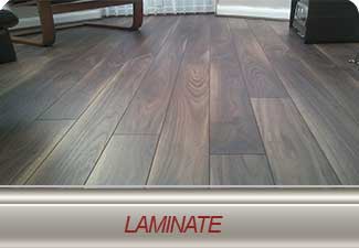 We carry a large selection of laminate flooring